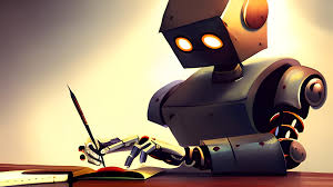Writer using AI tools
